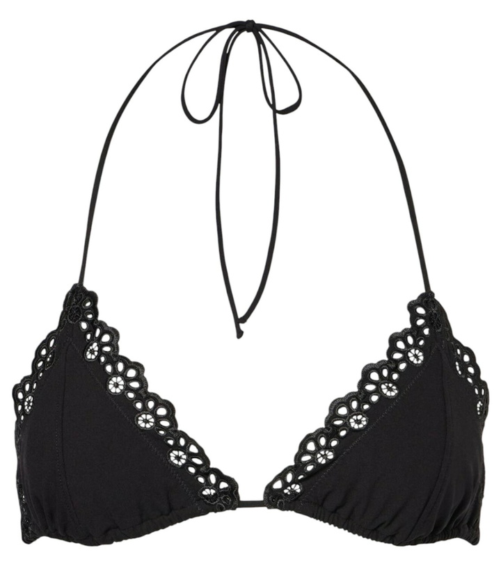 Photo: Ulla Johnson Cefalu scalloped bikini top