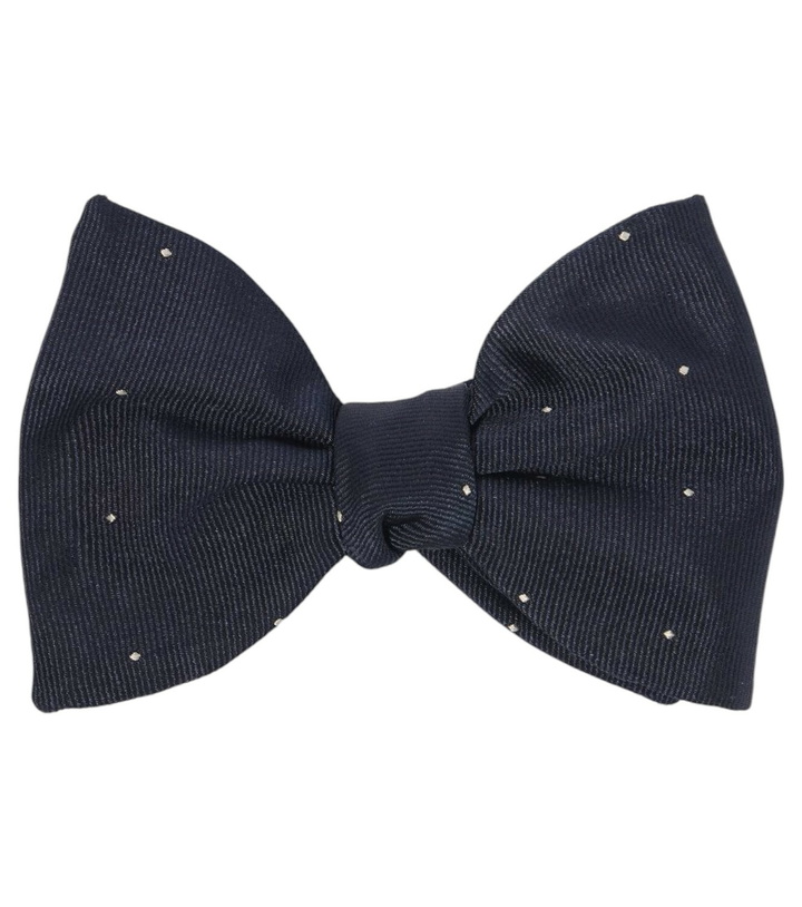 Photo: Dunhill Polka-dot silk bow tie