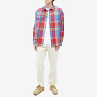 Polo Ralph Lauren Men's Madras Check Shirt in Red/Blue Multi