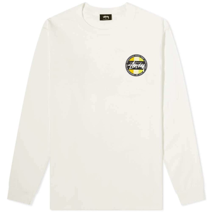 Photo: Stussy Long Sleeve Classic Dot Pigment Dyed Tee