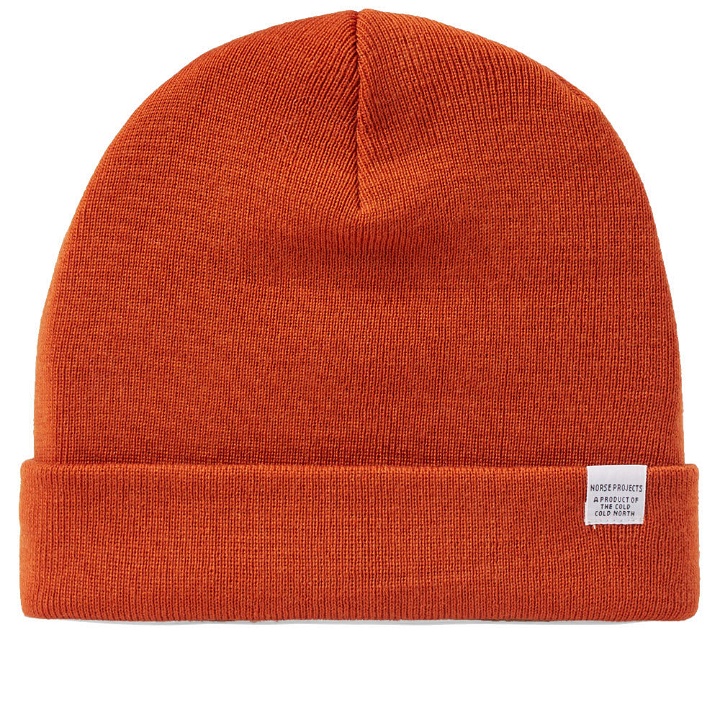 Photo: Norse Projects Top Beanie Orange