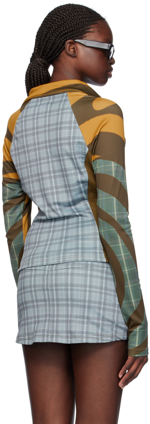 Raga Malak Multicolor Spiral Turtleneck