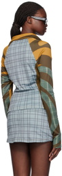 Raga Malak Multicolor Spiral Turtleneck