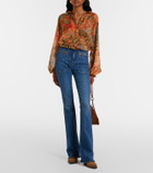 Veronica Beard Beverly flared jeans