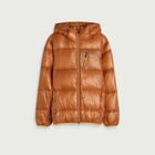 NANGA Men's Mountain Trip Hooded Down Jacket in Orange
