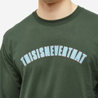 thisisneverthat Men's Long Sleeve New Arc T-Shirt in Forest