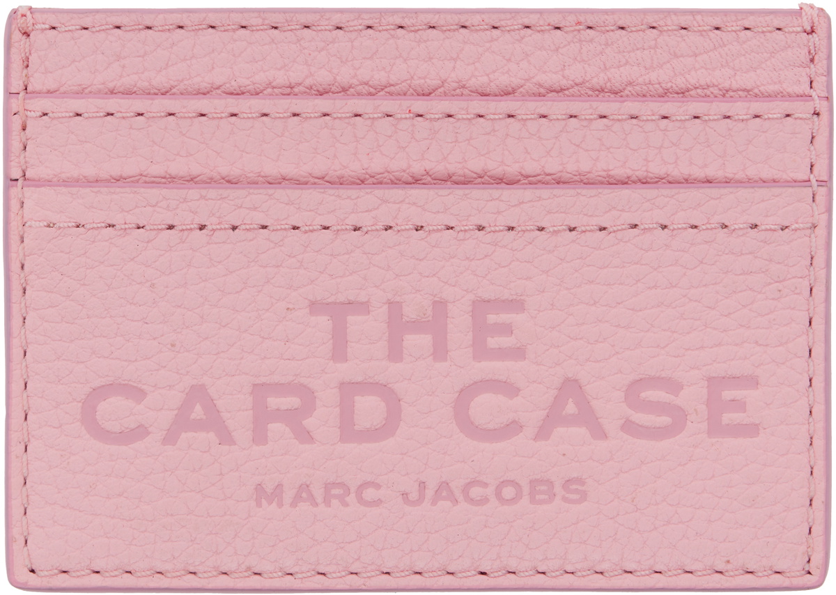 Marc Jacobs Pink 'The Card Case' Card Holder