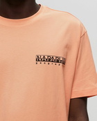 Napapijri S Boyd Tee Pink - Mens - Shortsleeves