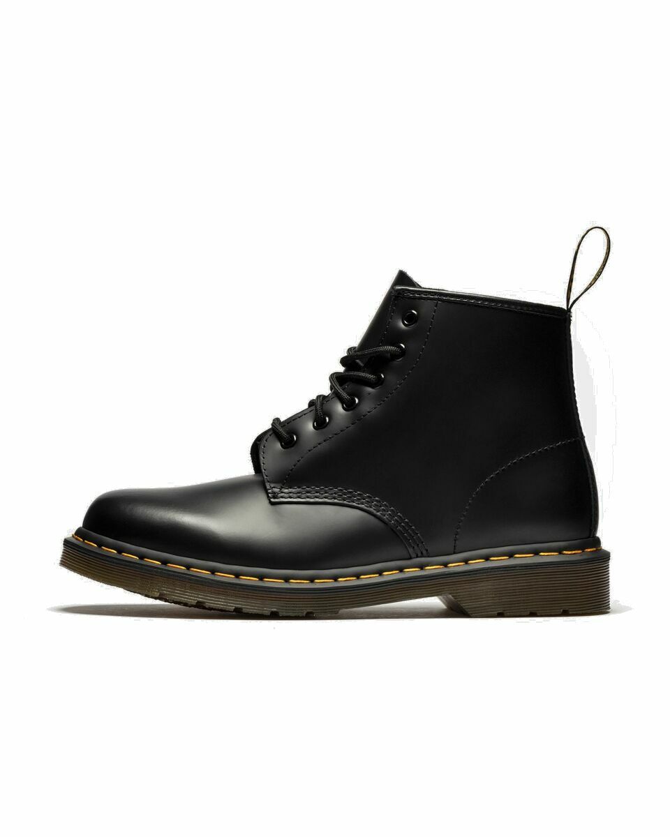 Photo: Dr.Martens 101 Smooth Leather Lace Up Boots Black - Mens - Boots