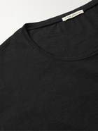 Nudie Jeans - Roger Slub Organic Cotton-Jersey T-Shirt - Black