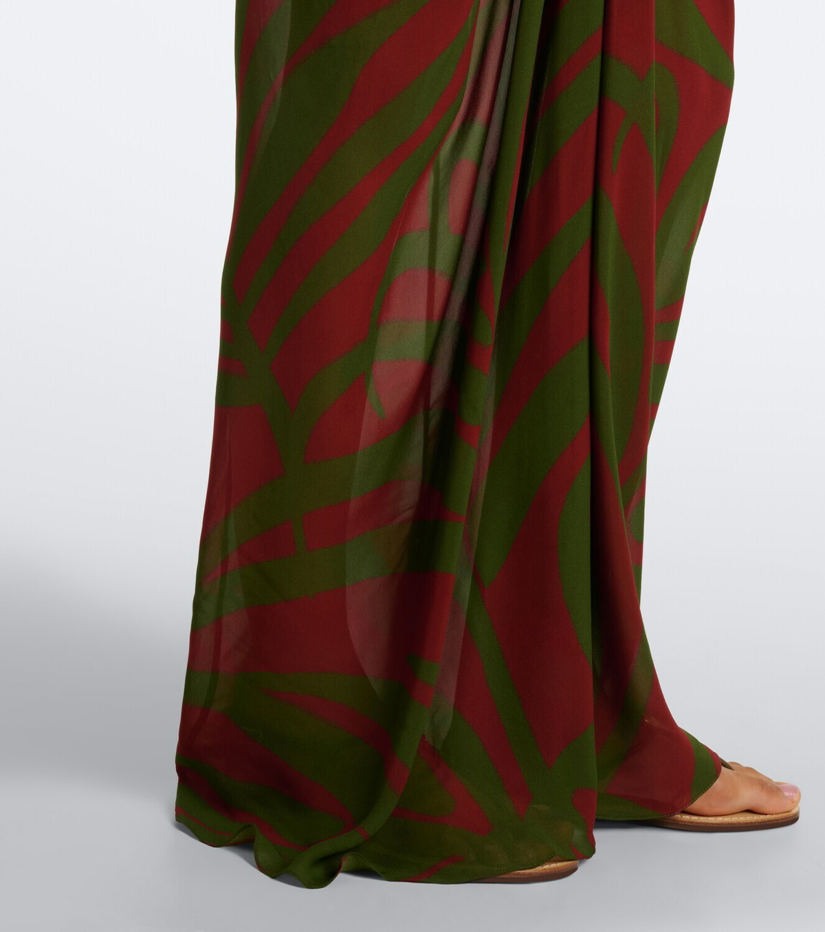 Johanna Ortiz Printed georgette kaftan