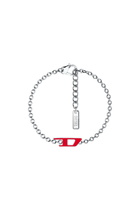 Diesel Stainless steel chain bracelet - Bracelets - Unisex - Silver