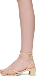 rag & bone Beige Gemma Strappy Heeled Sandals