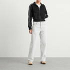 Adidas Women's Adicolor Denim Track Top in True Black Denim