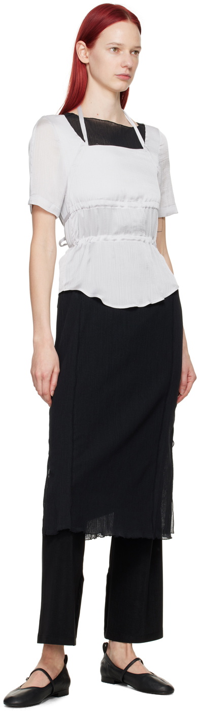 Youth Gray Halter Strap Blouse