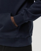ØLÅF BLOCK ZIP MOCK NECK Blue Mens Half-Zips/Sweatshirt