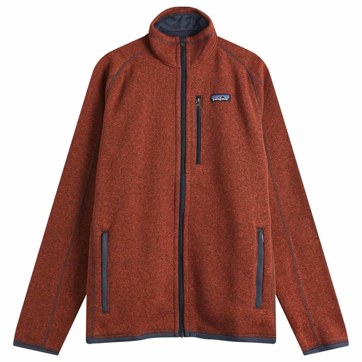 Photo: Patagonia Men's Better Sweater Jacket in Burnished Red