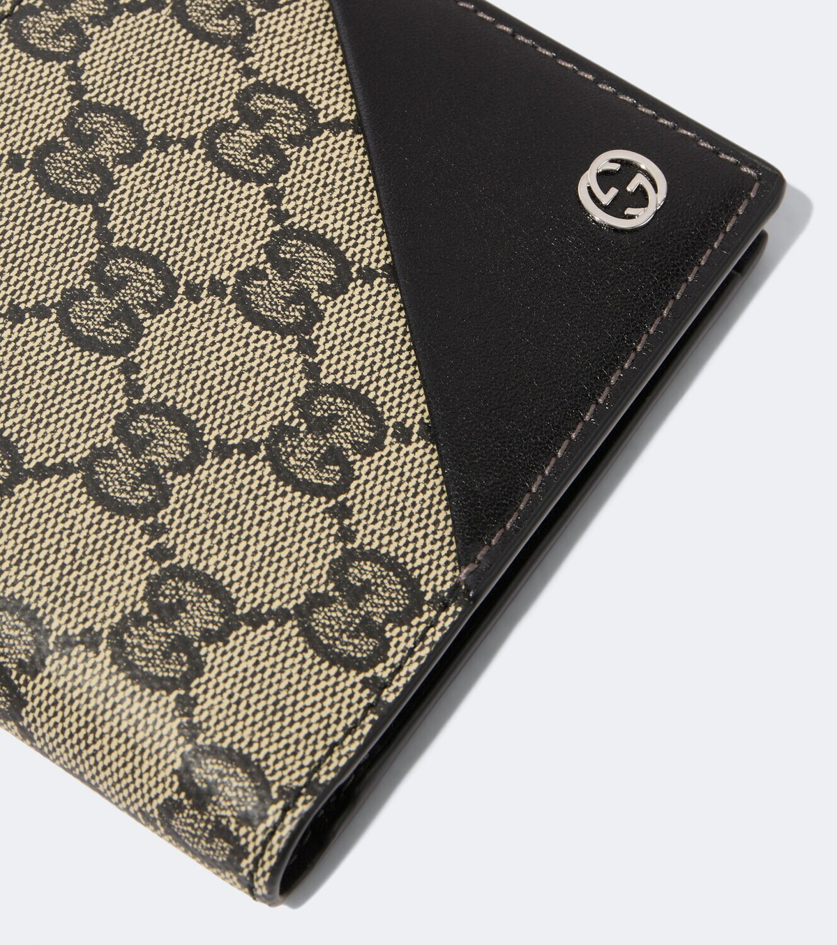 Gucci Interlocking G GG canvas bifold wallet