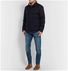 Loro Piana - Storm System Quilted Cashmere and Cotton-Blend Down Jacket - Men - Navy