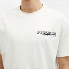 Napapijri Men's Outdoor Utility T-Shirt in Whisper White