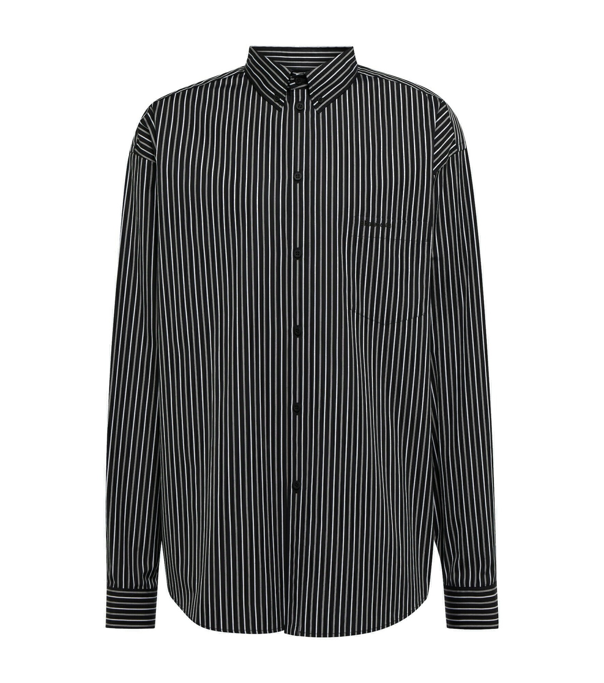 Balenciaga - Pinstriped cotton shirt Balenciaga