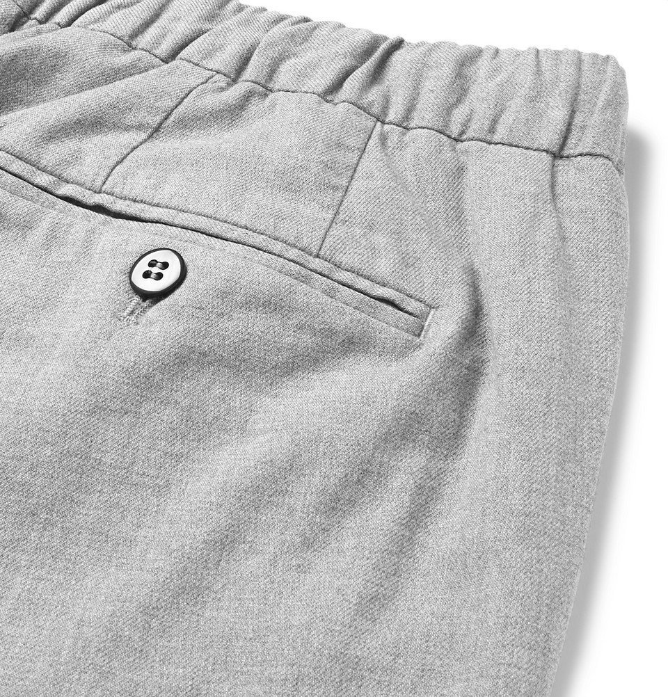 HARTFORD Tanker Straight-Leg Cotton Drawstring Trousers for Men