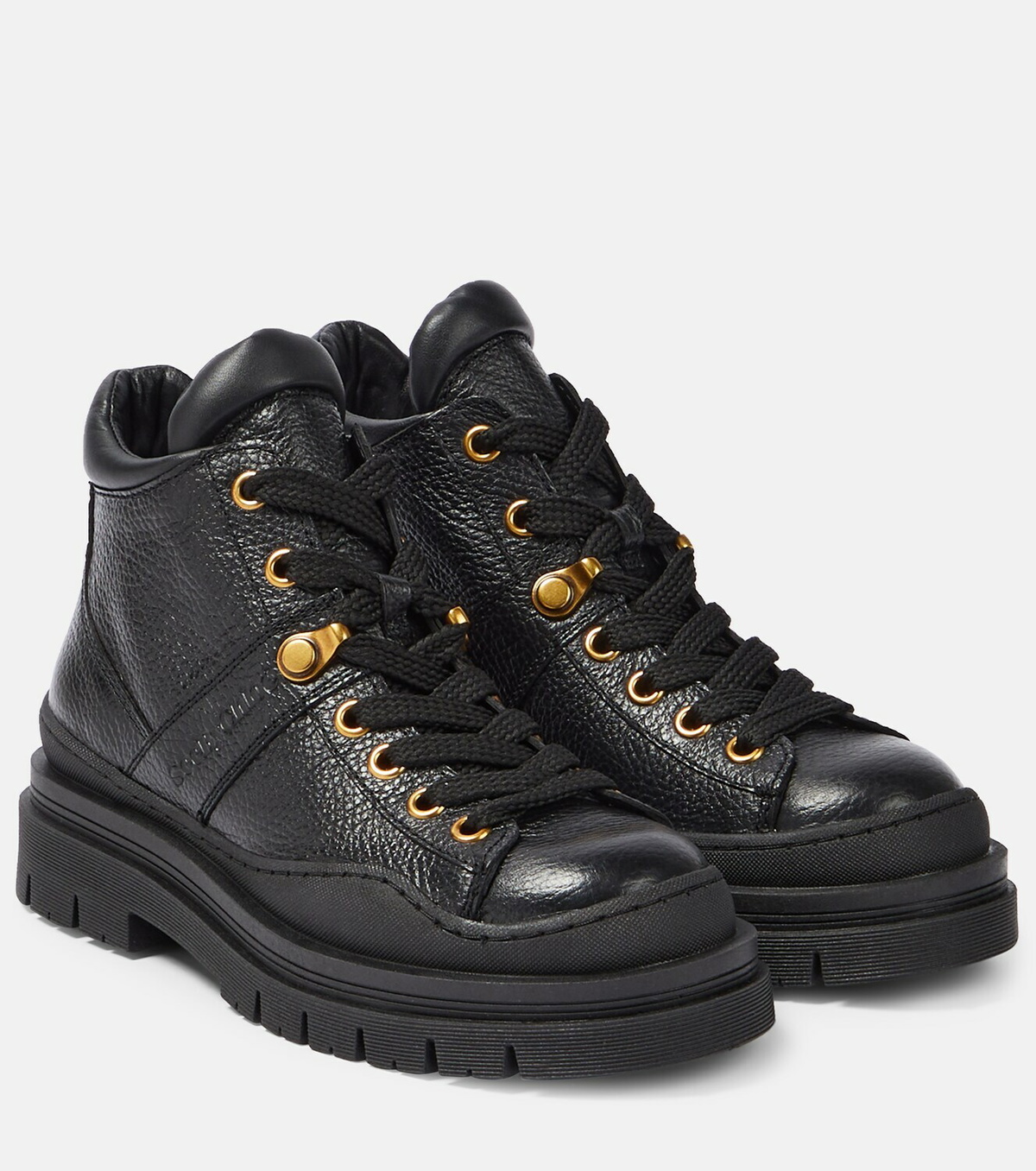 See By Chloé Maeliss leather lace-up ankle boots See by Chloe