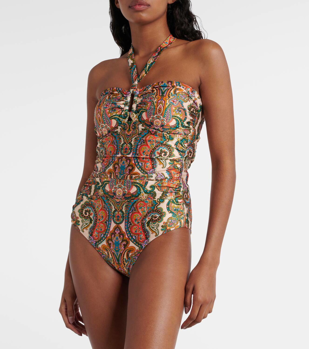 【Zimmermann】Ottie Wide Link paisley swimsuit Zimmermann Ottie Wide Link paisley swimsuit Zimmermann