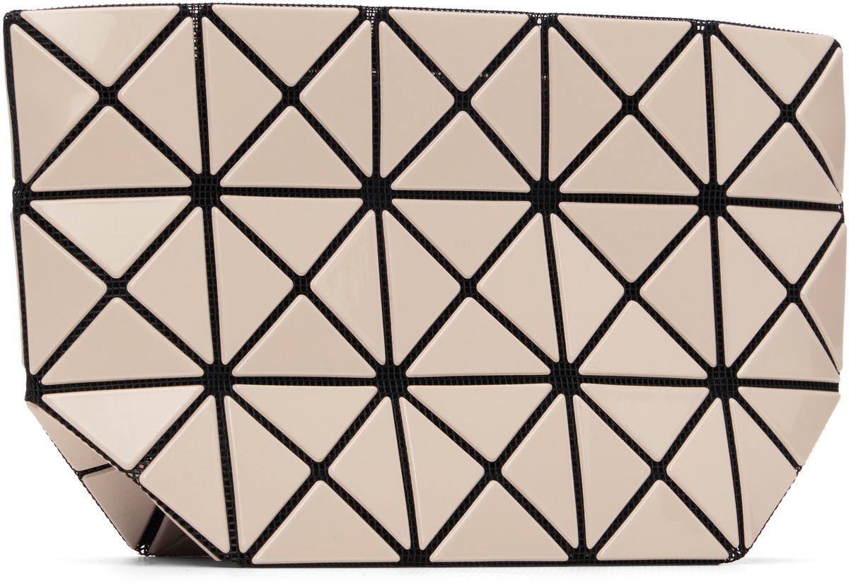 BAO BAO ISSEY MIYAKE Beige Prism Pouch