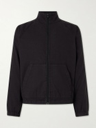 James Perse - Linen-Blend Blouson Jacket - Black