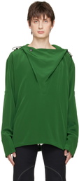 Maximilian Davis Green Blake Hoodie