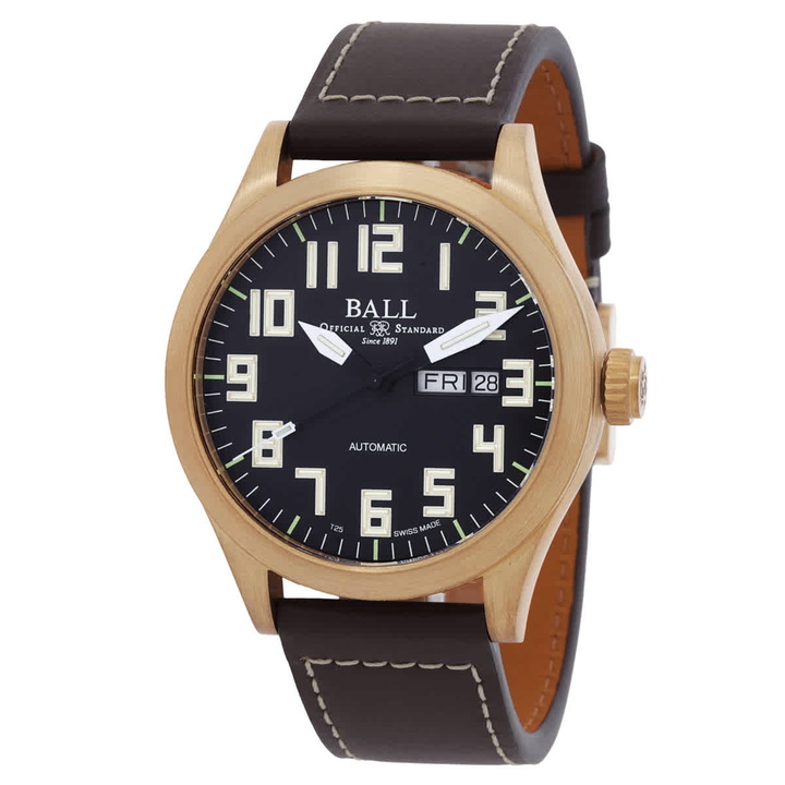 Photo: Ball Bronze Black Dial Unisex Watch NM2186C-L3J-BK