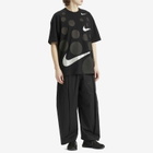 Comme des Garçons Men's x Nike Dot T-Shirt in Black