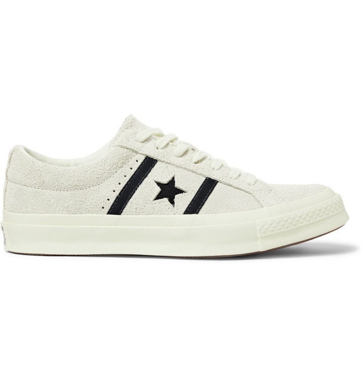 Photo: Converse - One Star Academy OX Suede Sneakers - Off-white