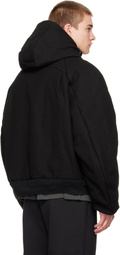 Seventh Black Orb Puffer Coat