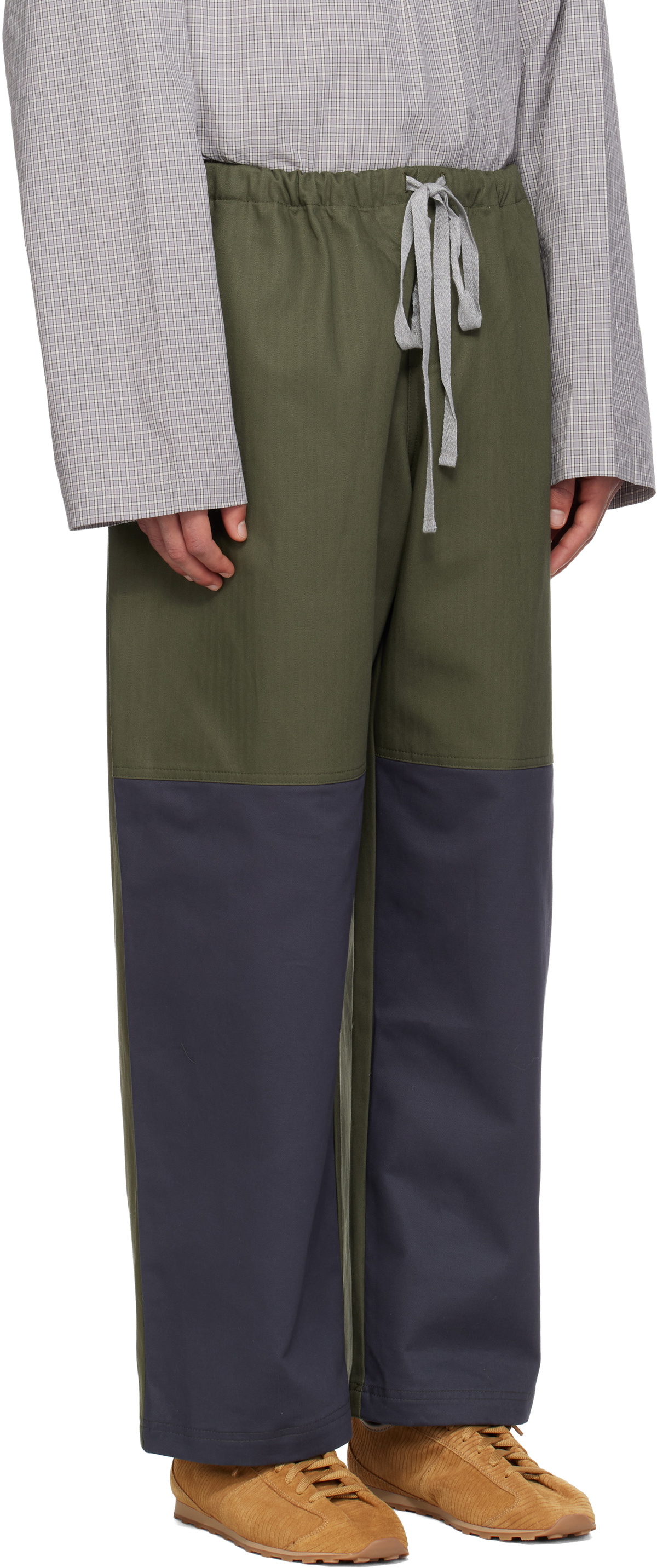 SC103 Khaki & Navy Dispatch Trousers