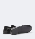 Saint Laurent Le Loafer Supple leather penny loafers