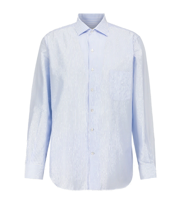 Photo: Loro Piana - André striped cotton shirt