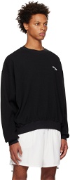We11done Black Basic 1506 Sweatshirt