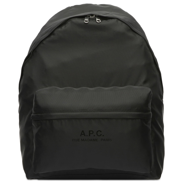 Photo: A.P.C. Men's Backstage Backpack in Black 