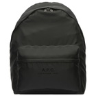 A.P.C. Men's Backstage Backpack in Black 
