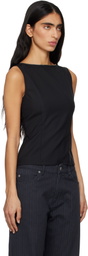 Paloma Wool Black Fase Tank Top