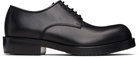 Dries Van Noten Black Leather Derbys