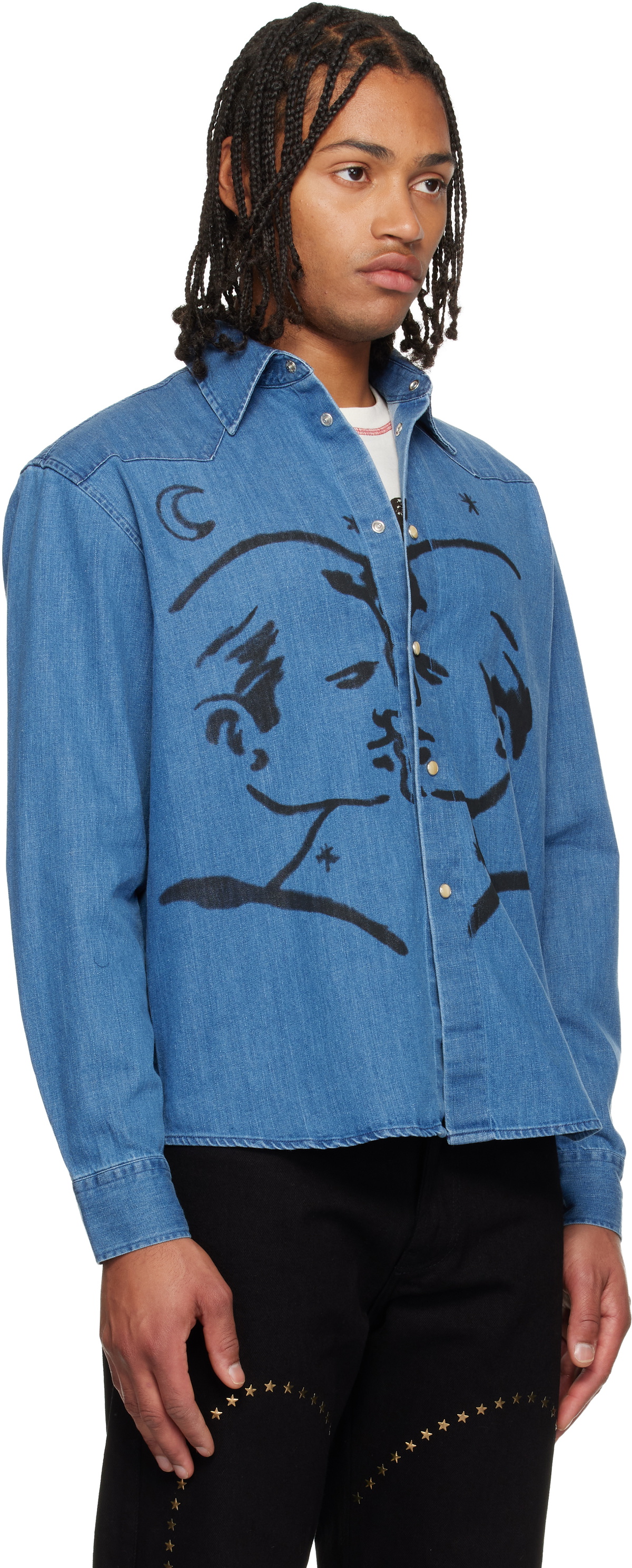 Carne Bollente Blue My Denim Darling Shirt