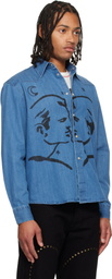 Carne Bollente Blue My Denim Darling Shirt