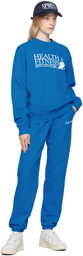 Sporty & Rich Blue Fitness Motion Sweatshirt