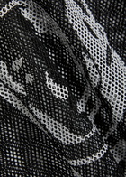 Billionaire Boys Club Logo-print Mesh Football T-shirt Black