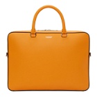 Burberry Orange Ainsworth Briefcase