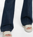 See By Chloe - High-rise flared jeans