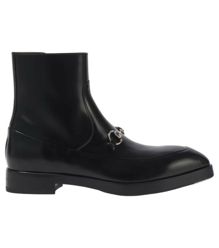 Photo: Gucci Horsebit leather ankle boots